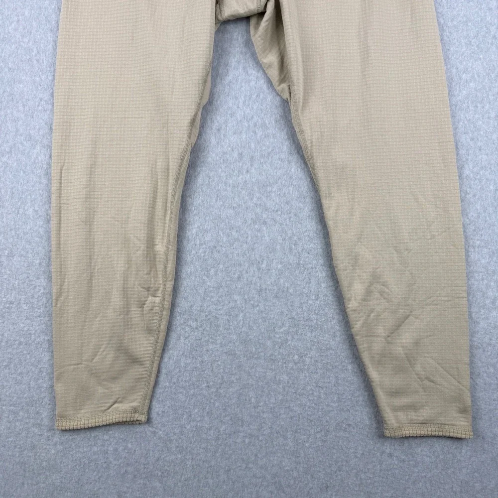 US Military Pants Mens XL Regular Tan Gen III Level 2 ECWCS Polartec Base Layer